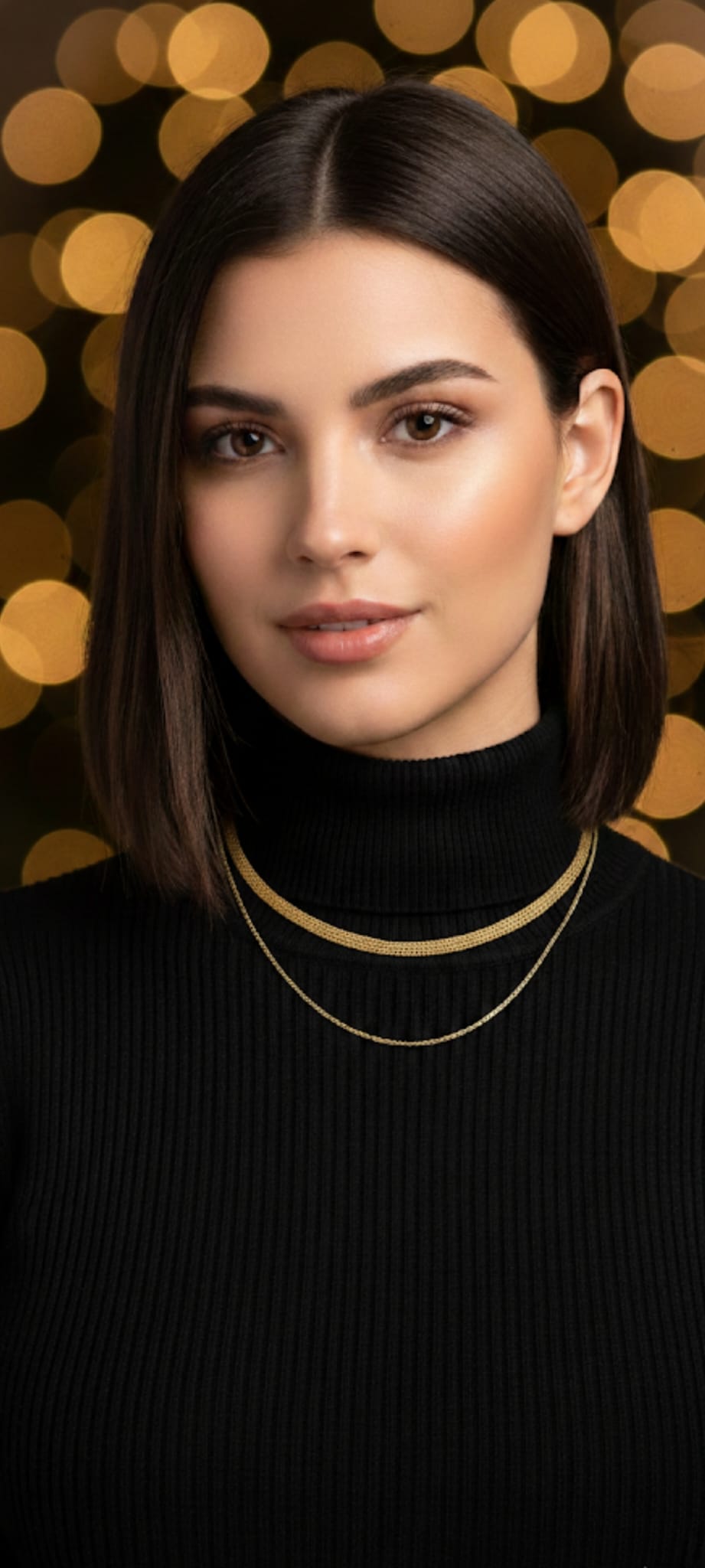 Collana Doppio Filo- SSJewelry - Oro laminato di alta qualità per uso quotidiano - Gioielleria in Ticino