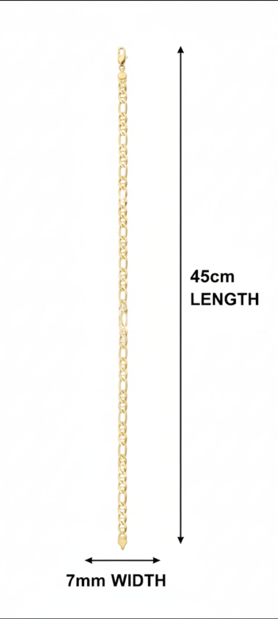 Collana Figaro Classica- SSJewelry - Oro laminato di alta qualità per uso quotidiano - Gioielleria in Ticino